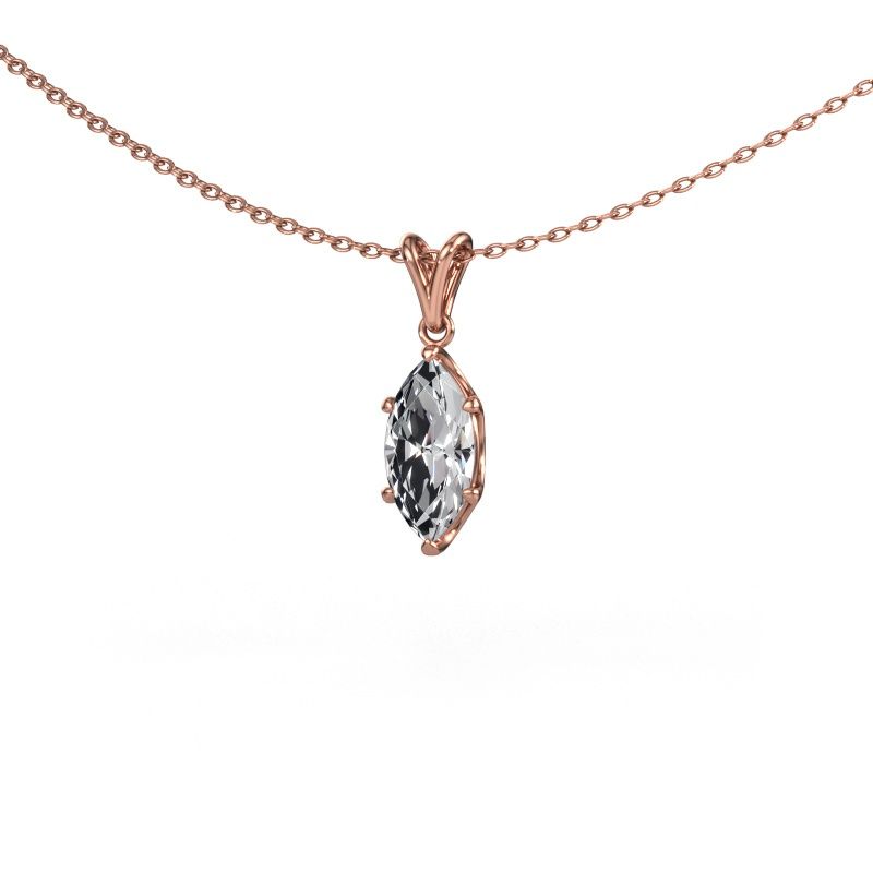 Anhänger Sam MRQ 585 Roségold Lab-grown Diamant 1.00 crt