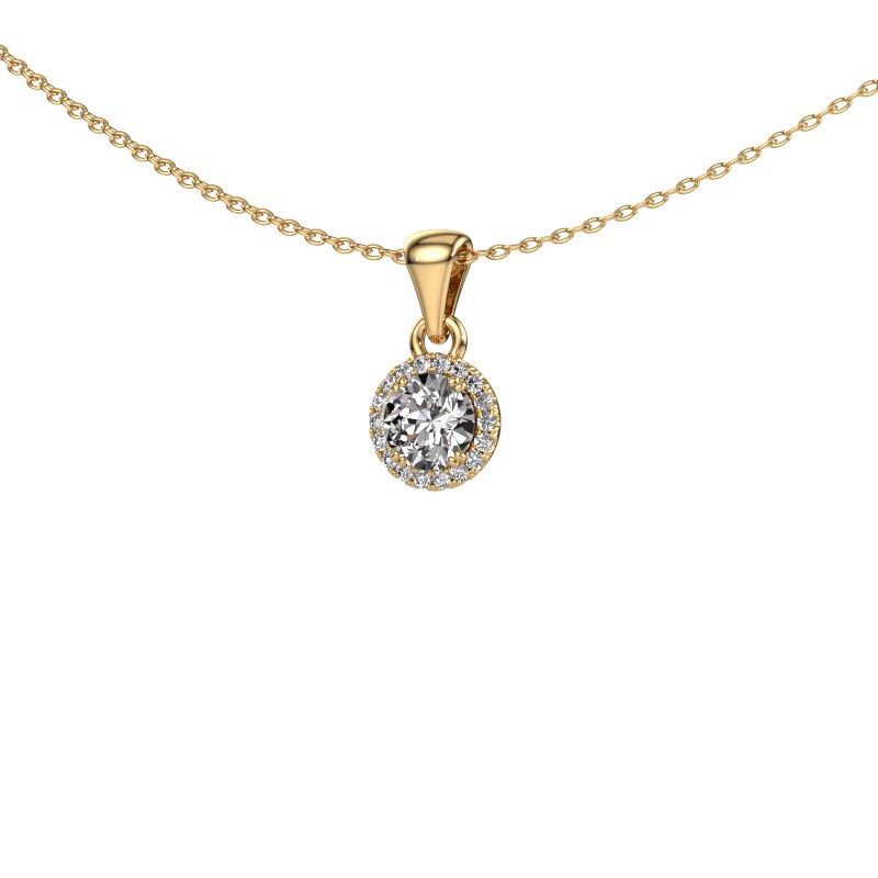Anhänger Seline rnd 585 Gold Diamant 0.48 crt