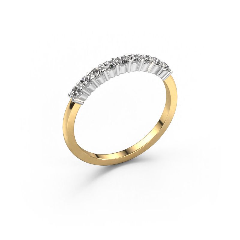 Ring Yasmin 9 585 gold diamond 0.495 crt