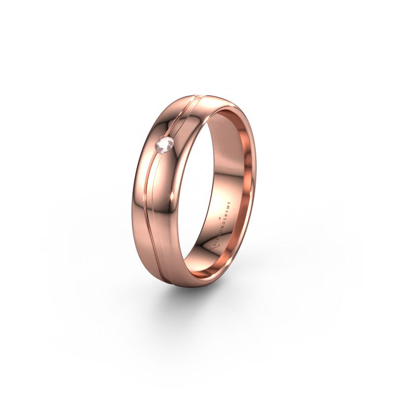Ehering WH0905L35X 585 Roségold Morganit Champagner ±5x1.7 mm