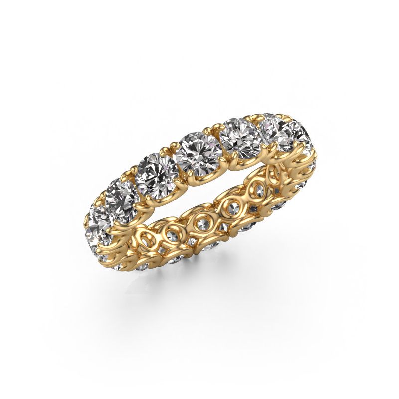 Ring Estee 4.2 585 gold lab grown diamond 4.80 crt
