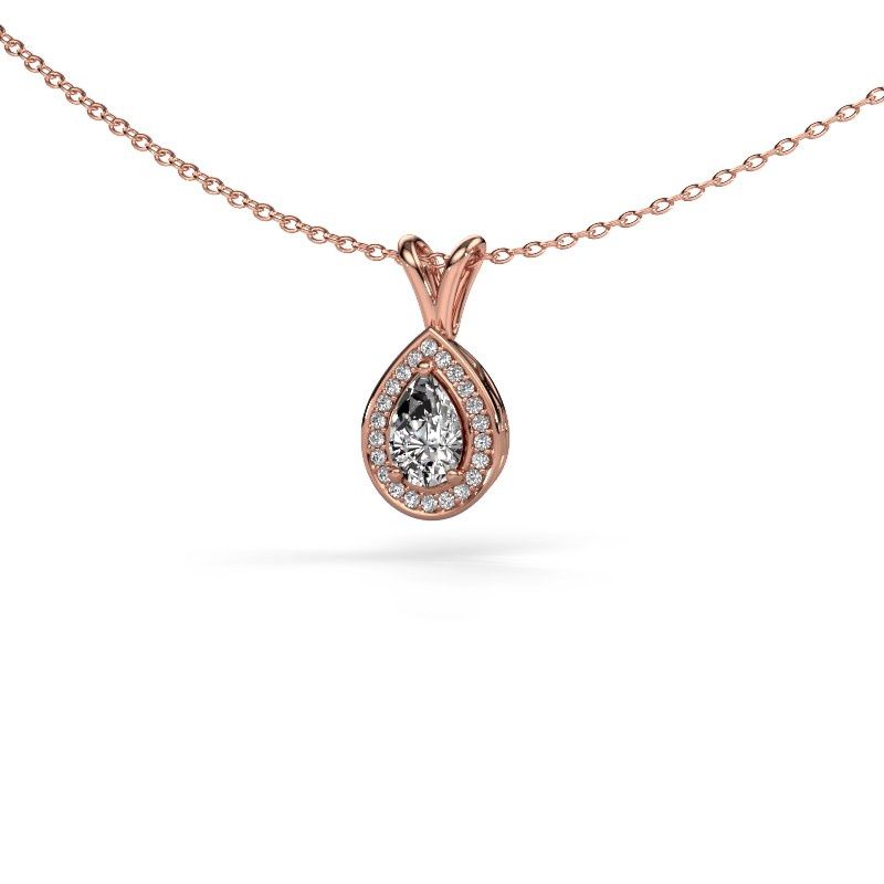 Anhänger Ginger 585 Roségold Lab-grown Diamant 0.76 crt
