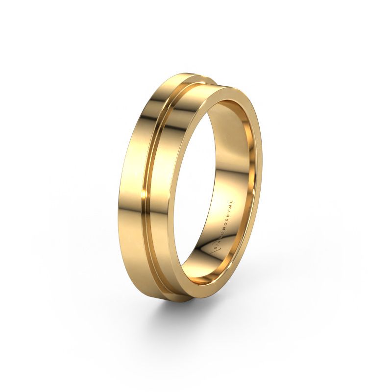 Wedding ring WH6016M15E 585 gold ±5x2.4 mm