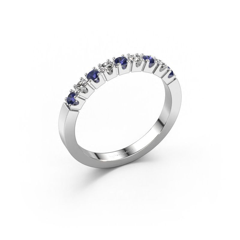 Ring Dana 9 950 platinum sapphire 2 mm