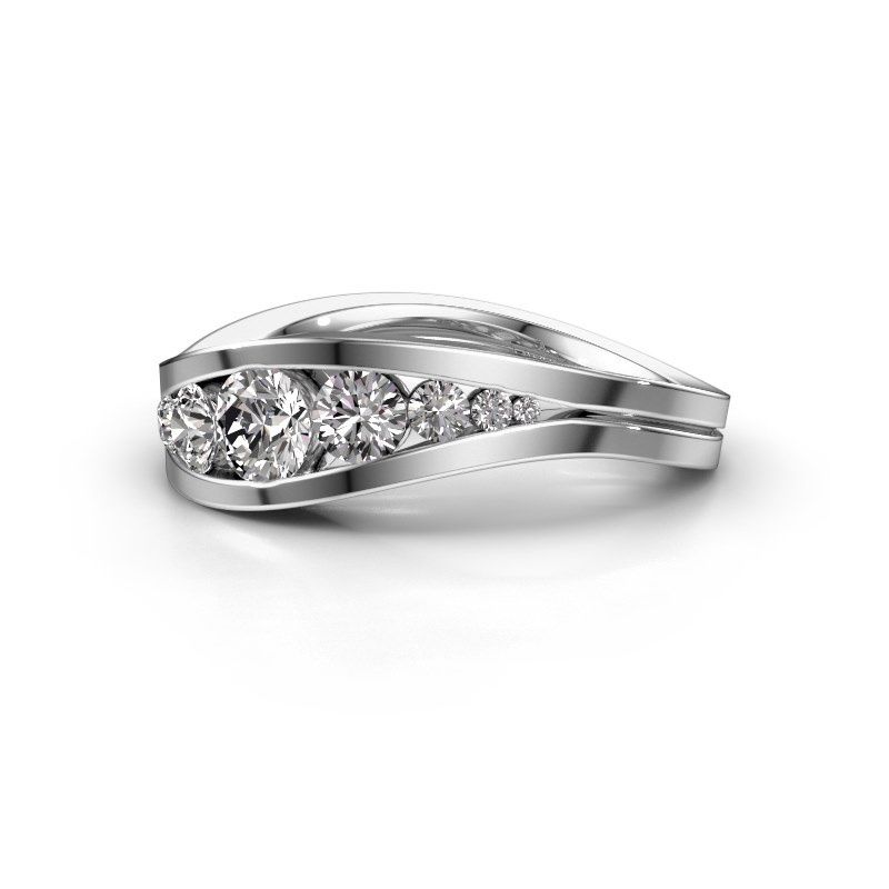 Afbeelding van Ring Sigrid 2<br/>585 witgoud<br/>Diamant 0.73 crt