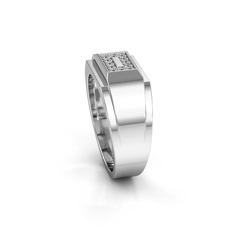 Image de Bague pour homme Roan<br/>950 platine<br/>Diamant synthétique 0.18 crt