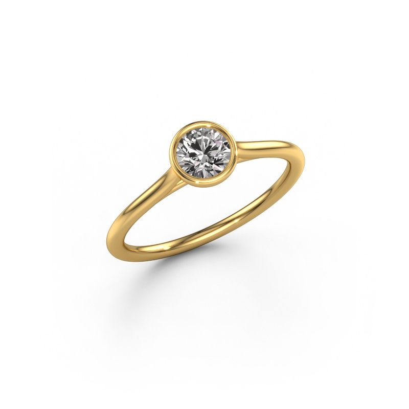 Engagement ring Lavon RND 585 gold diamond 0.40 crt