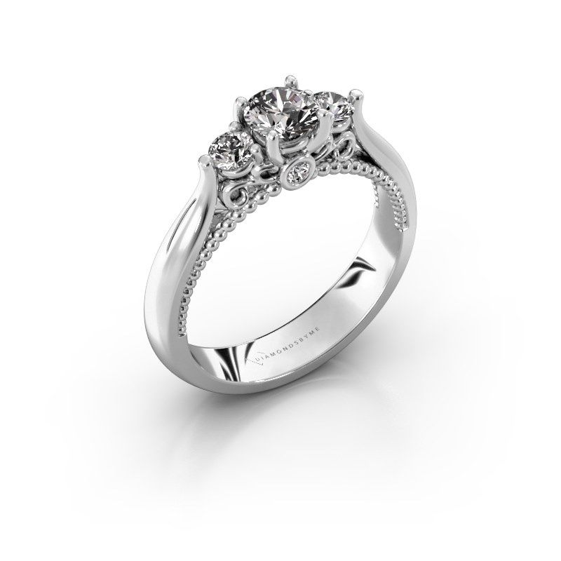 Afbeelding van Verlovingsring Tiffani<br/>950 platina<br/>Diamant 0.64 crt