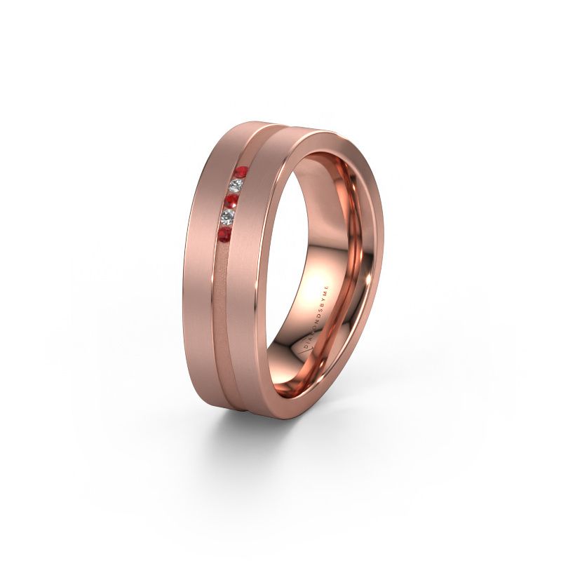 Alliance WH2019P 585 or rose rubis ±6x2 mm