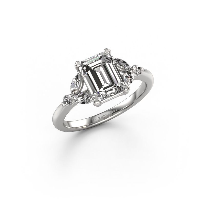 Verlovingsring Megan EME 585 witgoud lab-grown diamant 1.05 crt