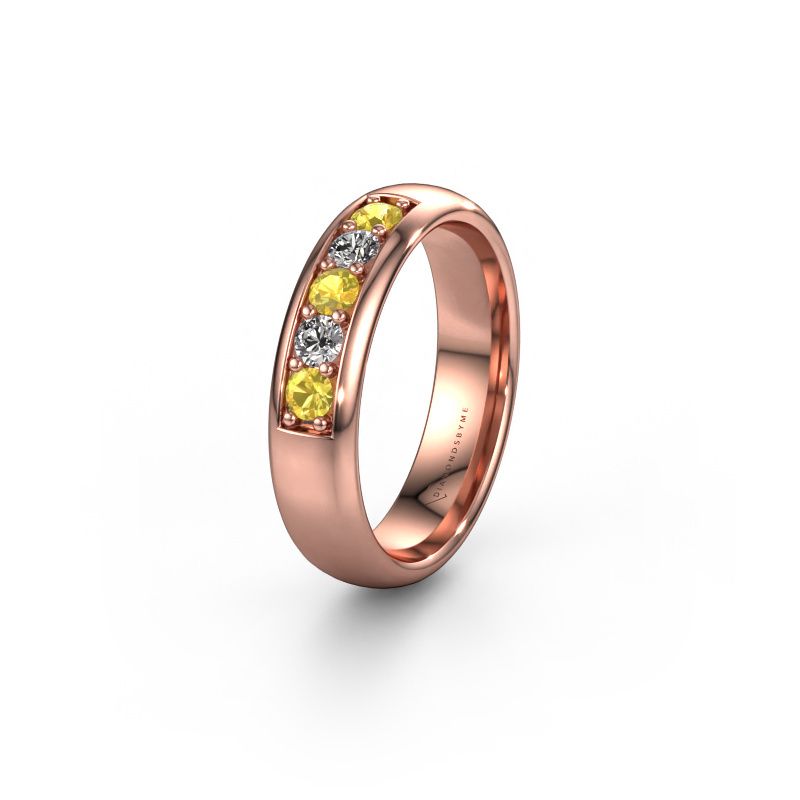 Ehering WH0111L35BP 585 Roségold Gelb Saphir ±5x2 mm