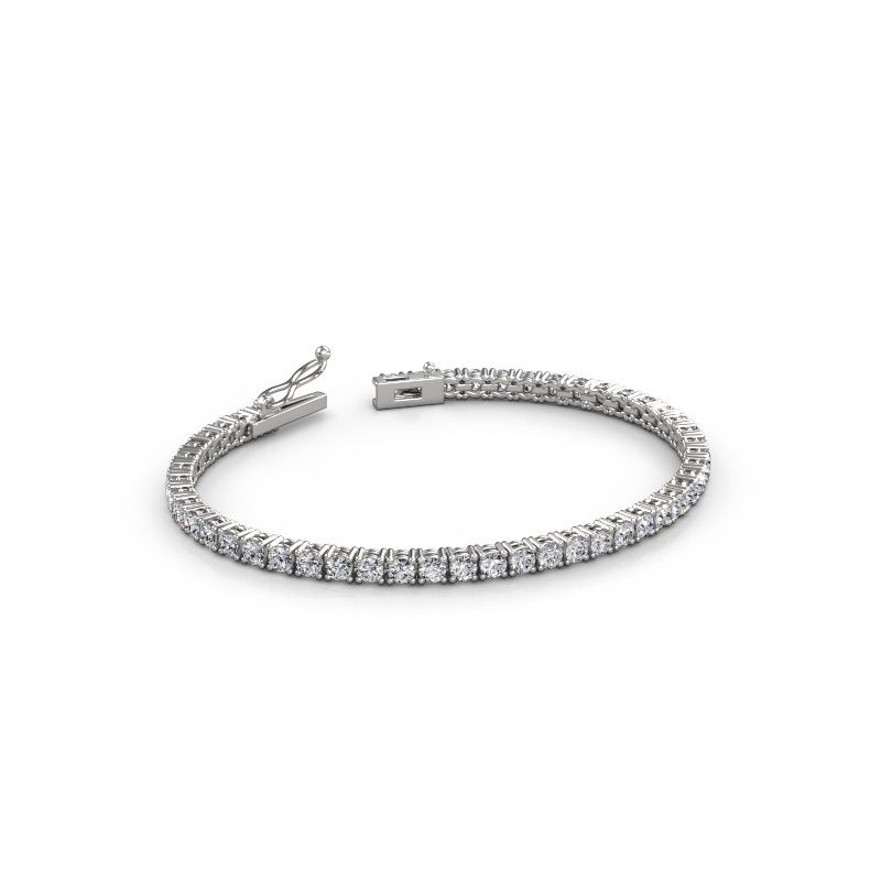 Tennis bracelet Shirley 3.0 diamond 585 white gold 4.70 crt