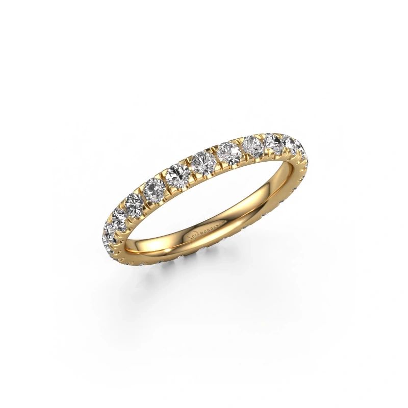 Ring Jackie 2.3 585 gold lab-grown diamond 1.25 crt