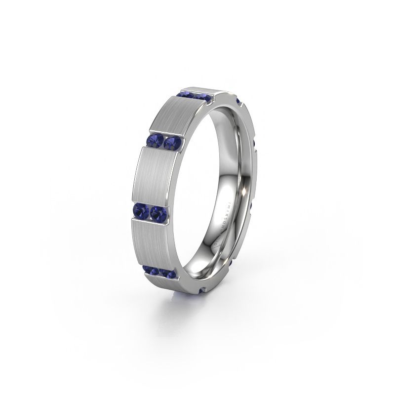 Ehering WH2132L14BM 950 Platin Saphir ±4x2.2 mm