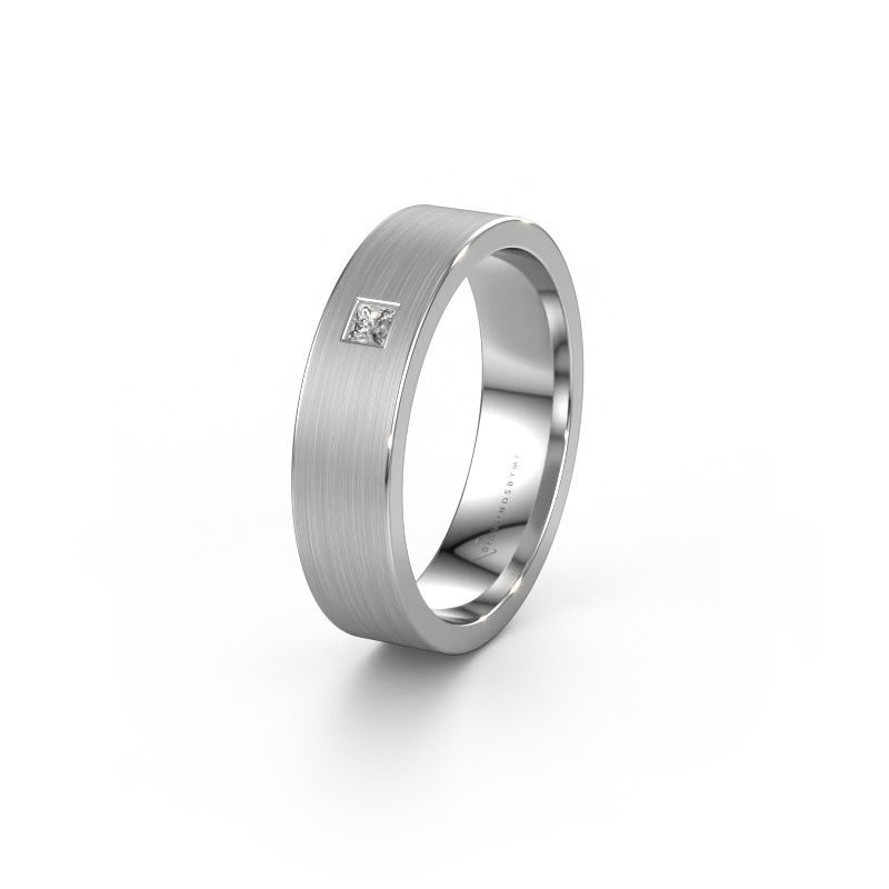 Ehering WH0101L15BMSQ 950 Platin Lab-grown Diamant ±5 x 2 mm