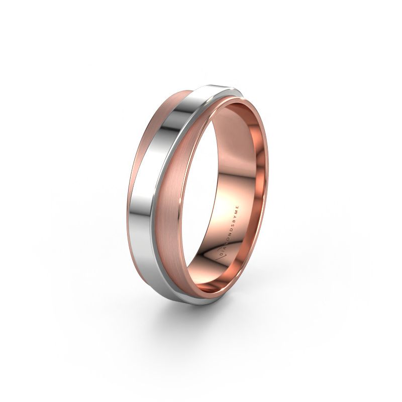 Trouwring WH2126M 585 rosé goud ±6x1.7 mm