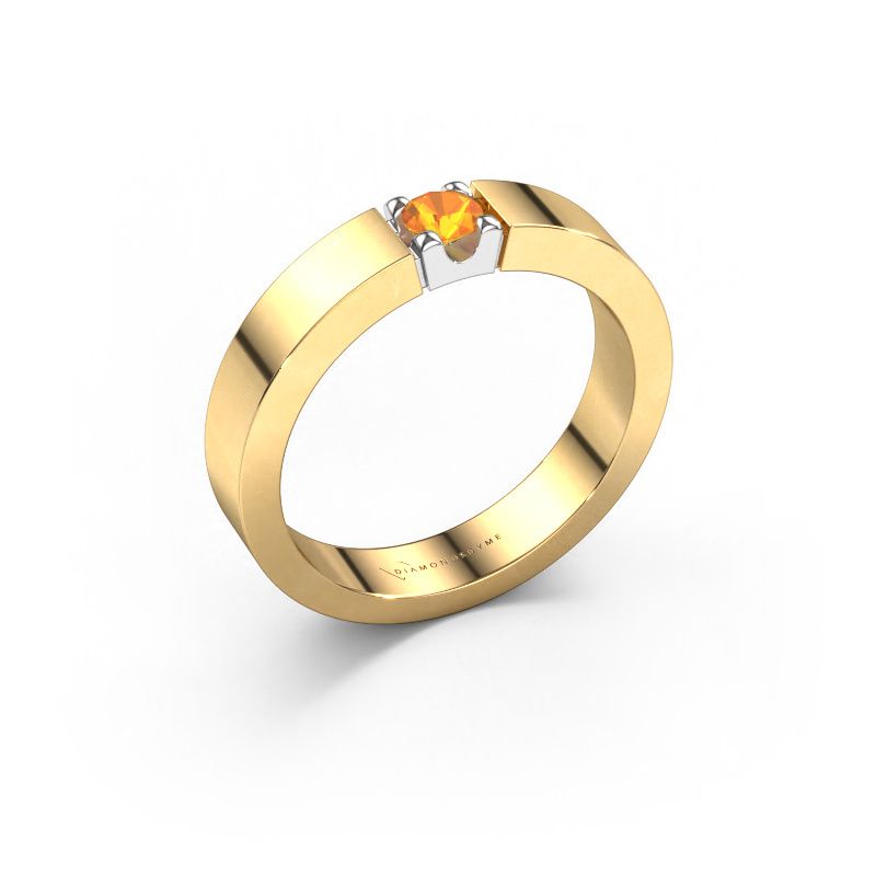 Ring Dana 1 585 Gold Citrin 3.7 mm