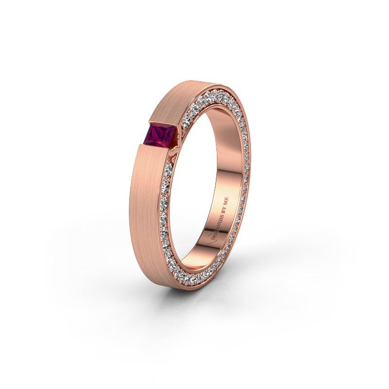 Image de Alliance WH2140L14B<br/>585 or rose ±3&comma;5x2 mm<br/>Rhodolite
