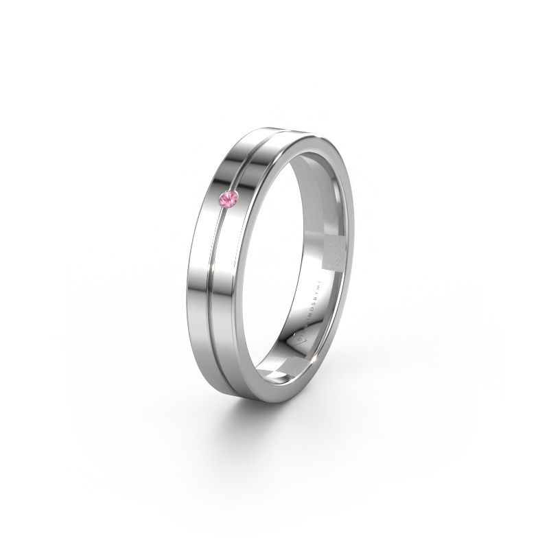Alliance WH0201L14AP 950 platine saphir rose ±4 x 1,7 mm