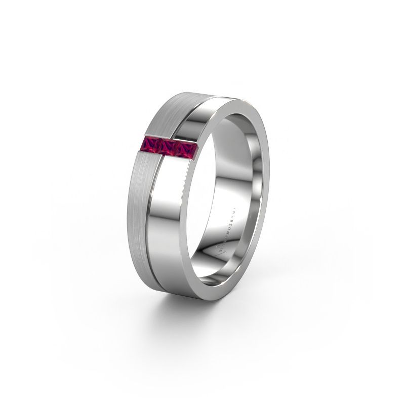 Alliance WH0906L16A 950 platine rhodolite ±6x1.7 mm