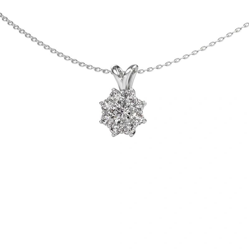 Pendant Carolyn 585 white gold lab-grown diamond 0.69 crt