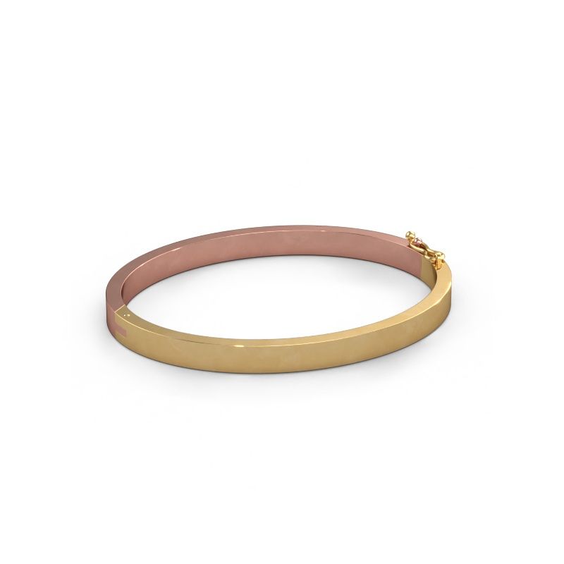 Slavenarmband Edra 5mm 585 rosé goud