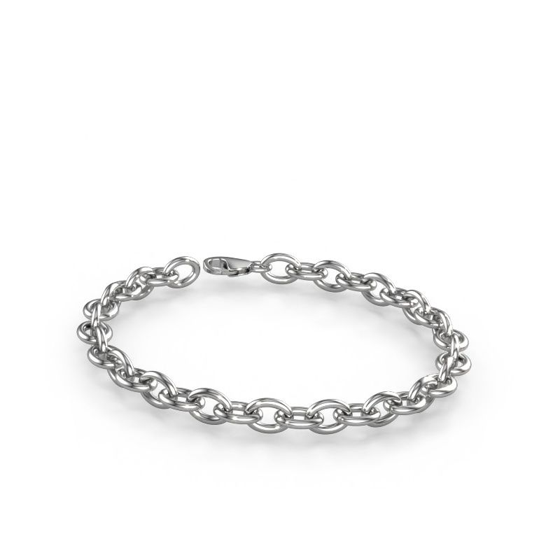 Candy bracelet Oval link 3 8.0 585 or blanc