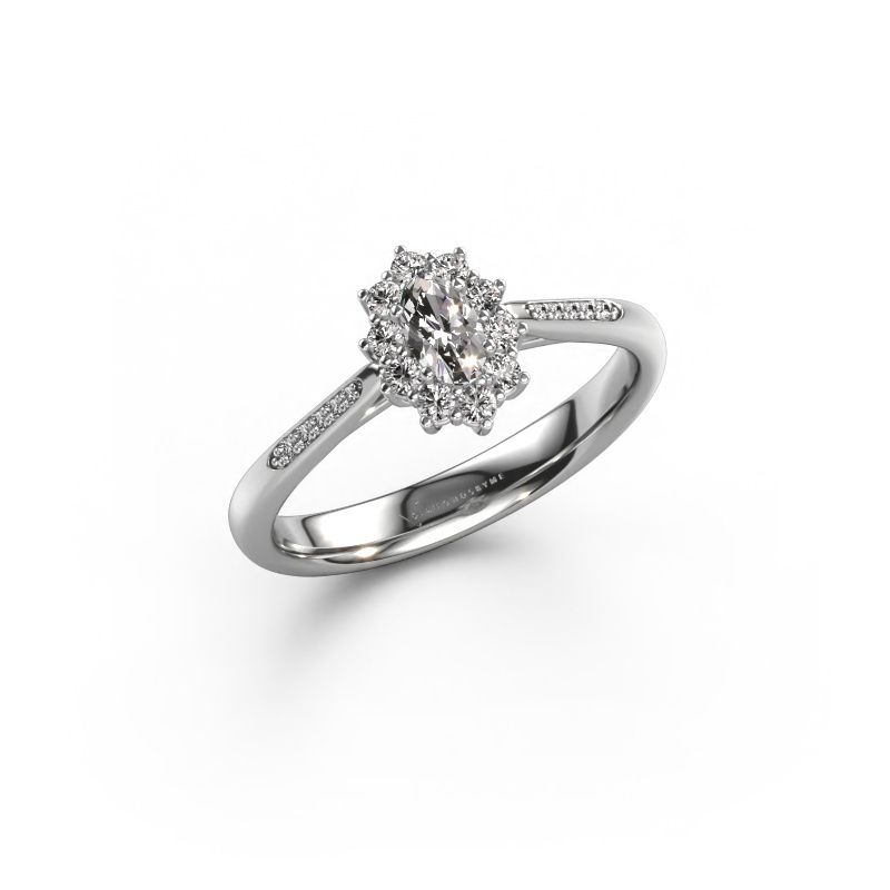 Verlobungsring Leesa 2 585 Weißgold Diamant 0.23 crt