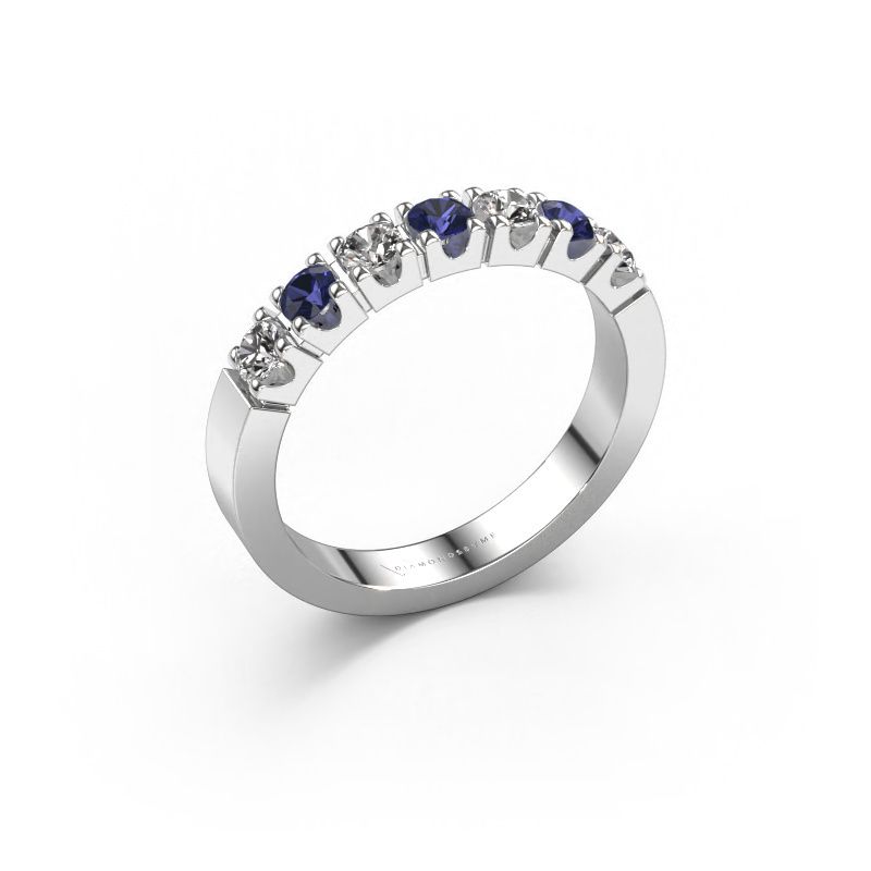 Ring Dana 7 585 white gold sapphire 3 mm