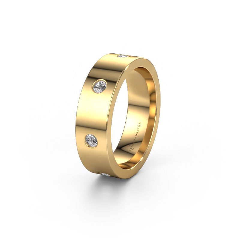 Alliance WH0105L16BP 585 or jaune diamant synthétique 0.385 crt ±6 x 2 mm