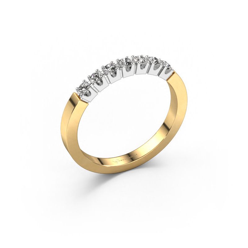 Bague Dana 7 585 or jaune diamant 0.70 crt