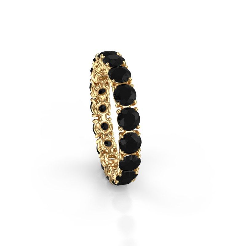 Bild von Vorsteckring vivienne 3.7<br/>585 Gold<br/>schwarz diamant 4.08 crt