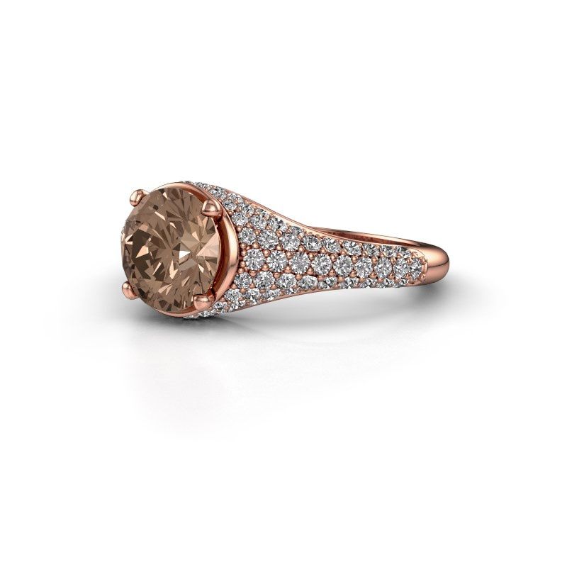 Bild von Verlobungsring lovella<br/>585 Roségold<br/>Braun Diamant 1.929 crt