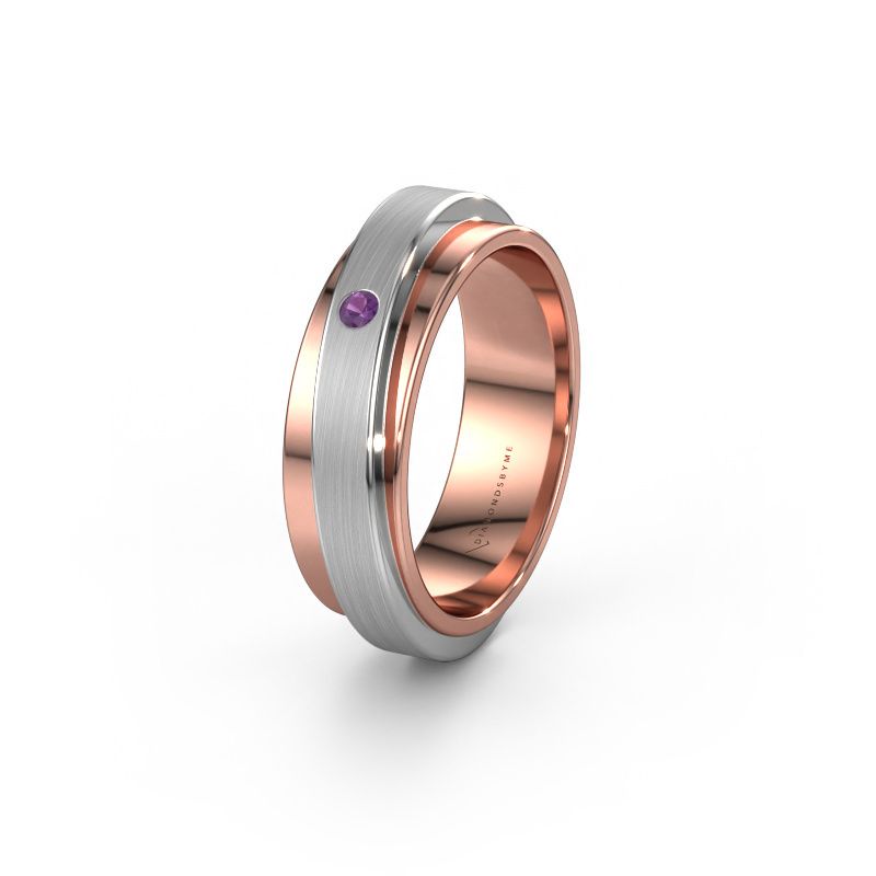 Ehering WH2220L16D 585 Roségold Amethyst ±6 x 2,2 mm