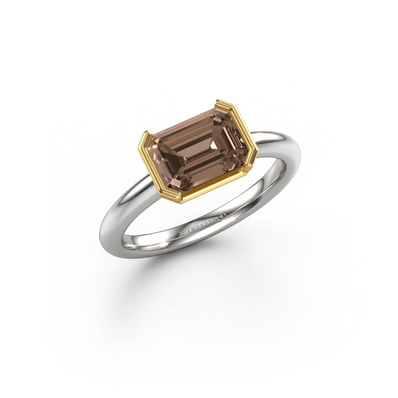 Verlobungsring Tayler EME 585 Weißgold Braun Diamant 1.75 crt