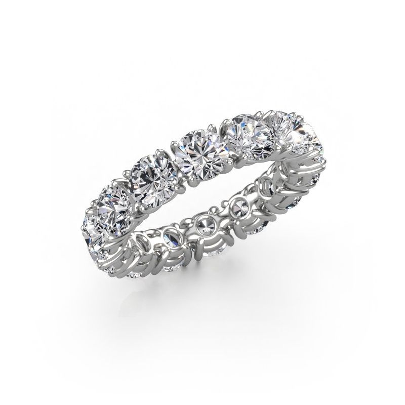 Ring Vivienne 4.7 585 white gold lab grown diamond 5.60 crt