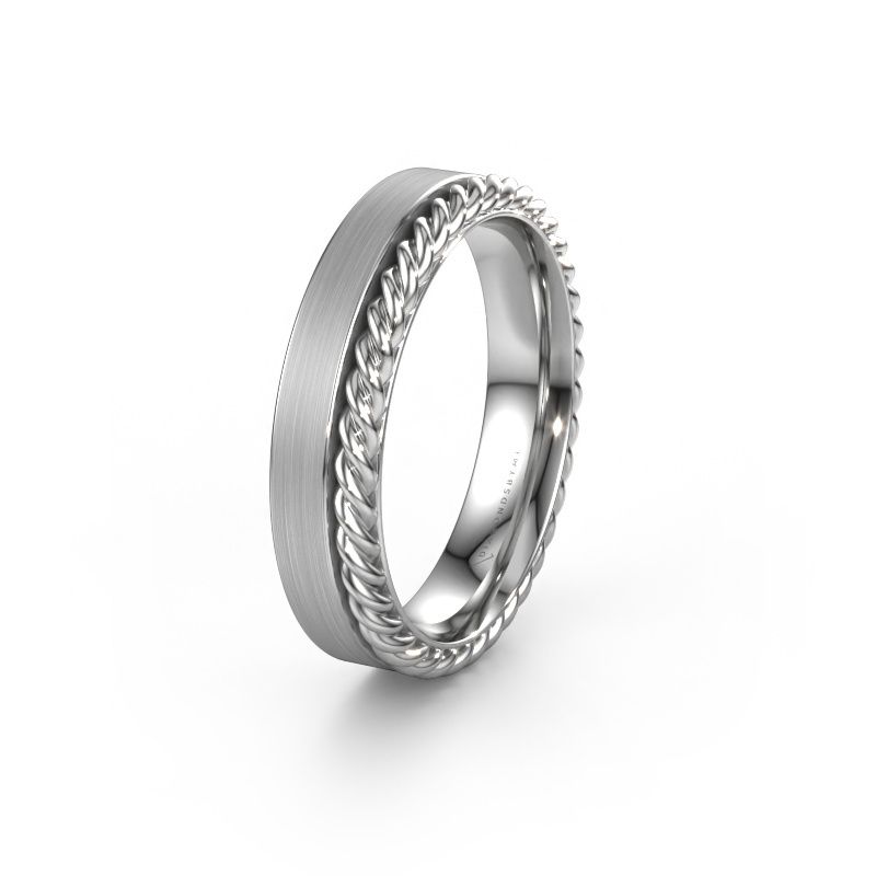 Wedding ring WH2017M 950 platinum ±5x2 mm