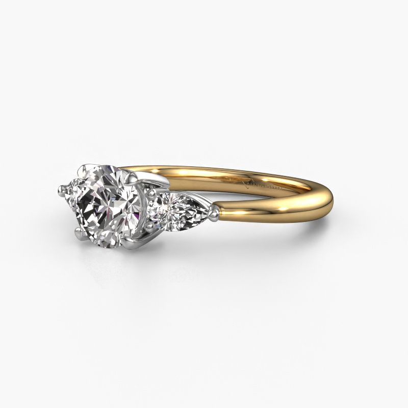 Afbeelding van Verlovingsring Chanou Rnd<br/>585 goud<br/>Diamant 1.50 crt