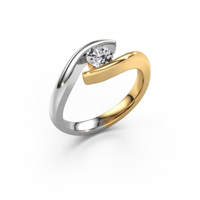 Engagement ring Alaina 585 gold lab grown diamond 0.40 crt