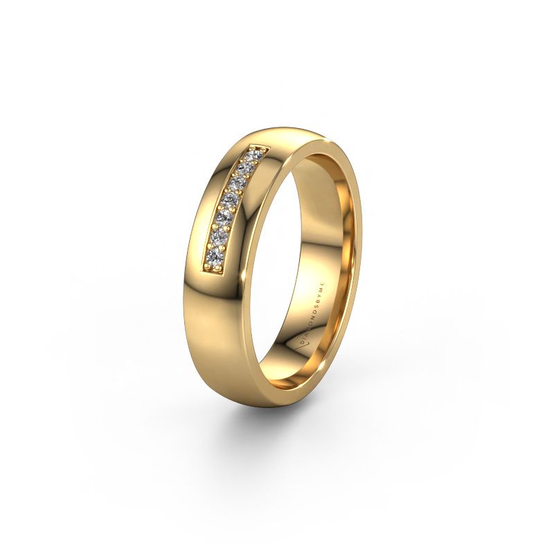 Alliance WH0112L25BP 585 or jaune diamant synthétique ±5 x 2 mm