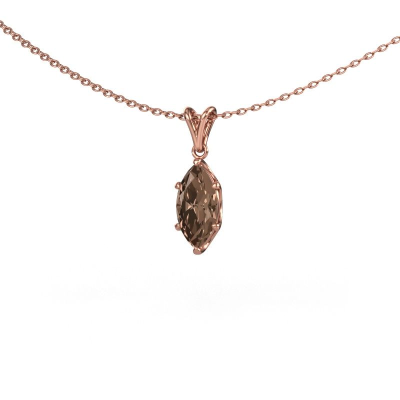 Hanger Sam MRQ 585 rosé goud bruine diamant 1.00 crt