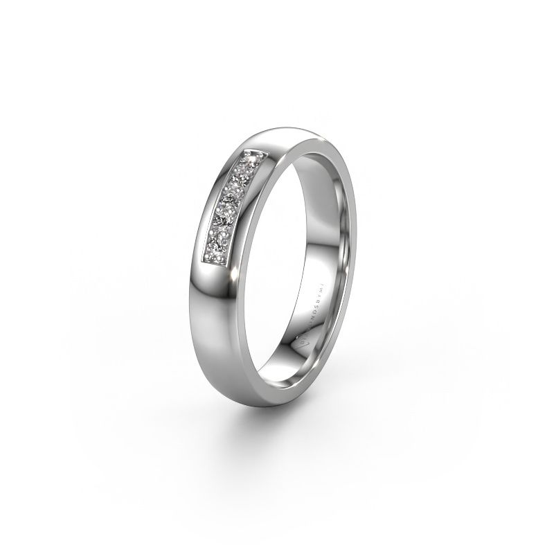 Alliance WH0111L24BP 950 platine diamant synthétique ±4 x 2 mm