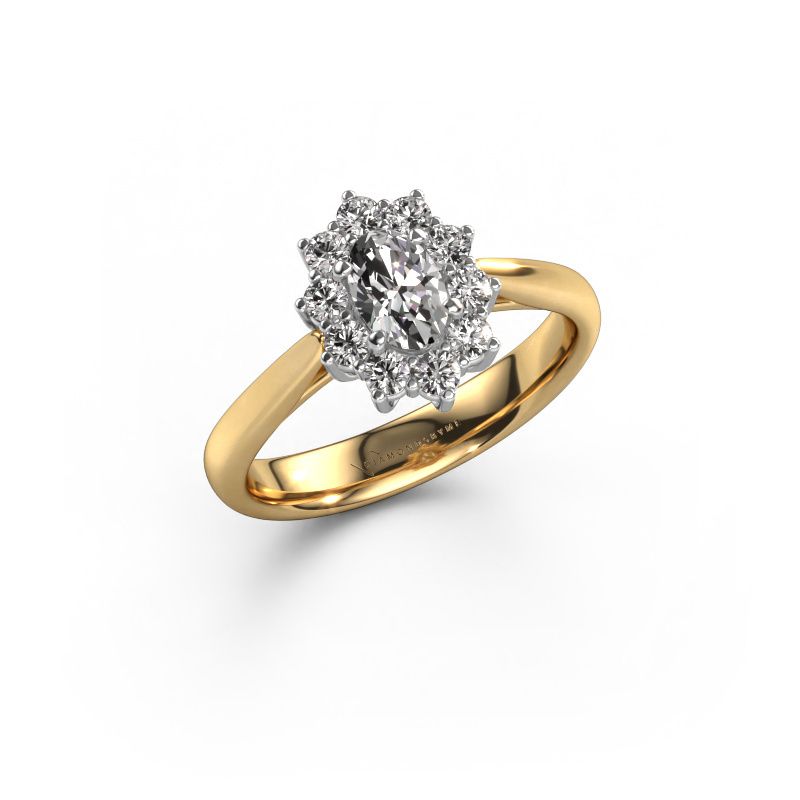 Verlobungsring Leesa 1 585 Gold Lab-grown Diamant 0.23 crt