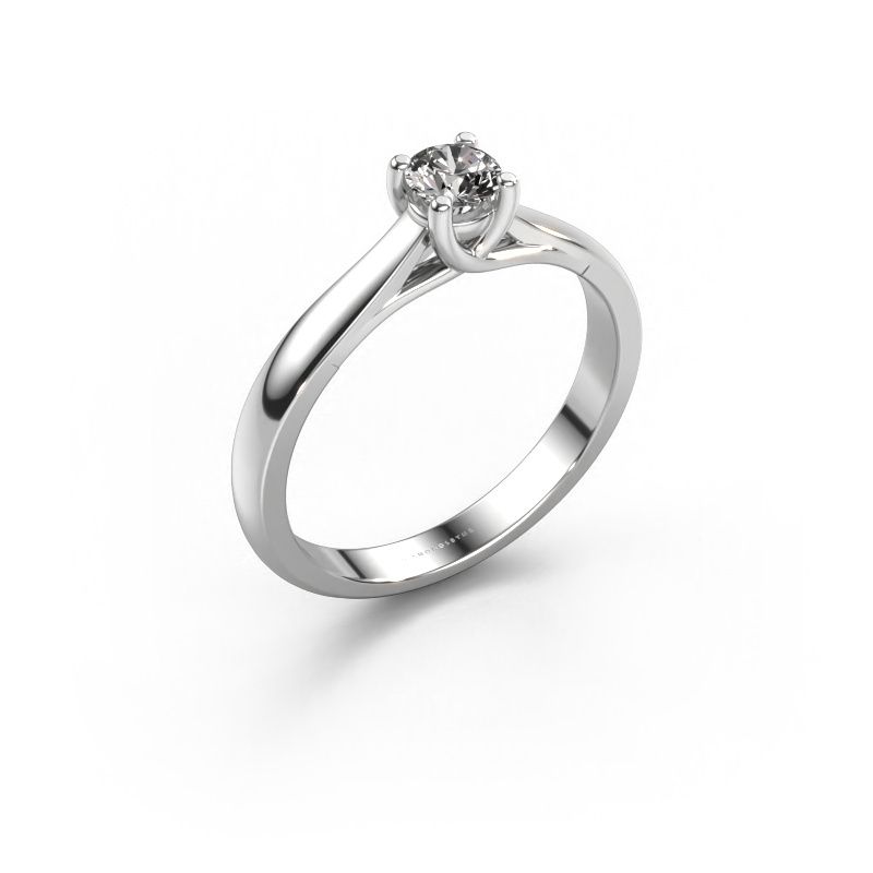 Verlovingsring Mia 1 950 platina diamant 0.25 crt