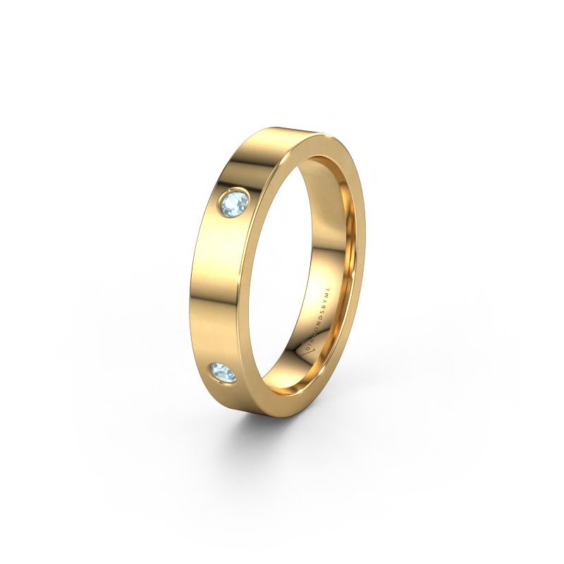 Ehering WH0104L14BP 585 Gold Aquamarin 2.2 mm ±4x2 mm