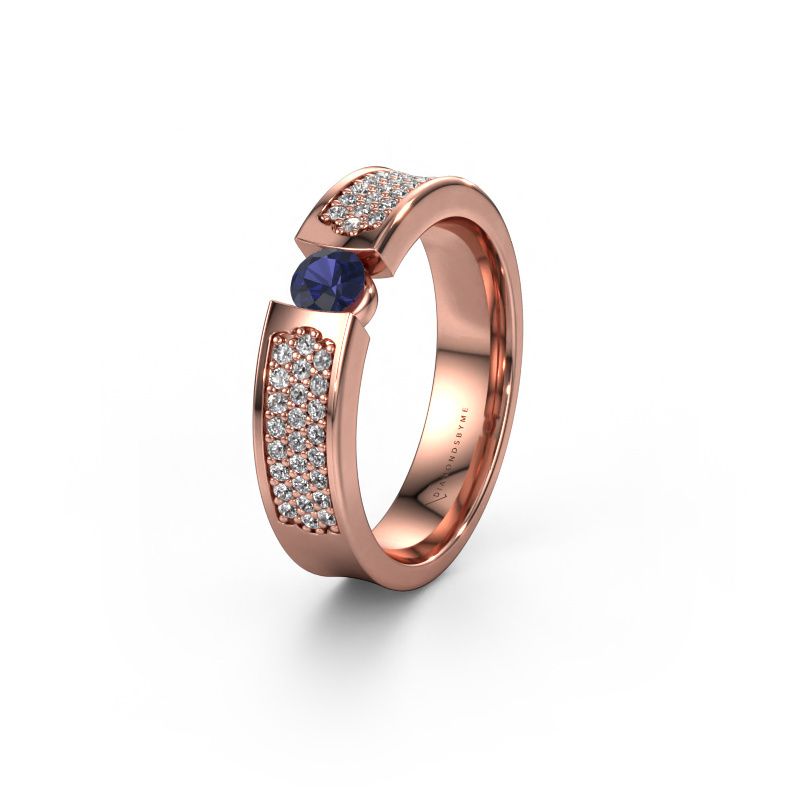 Ehering WH2100L 585 Roségold Saphir ±5x3 mm