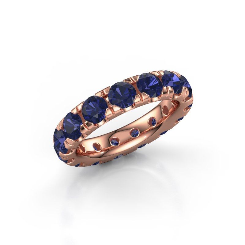 Bild von Vorsteckring jackie 4.2<br/>585 Roségold<br/>Saphir 4.2 mm