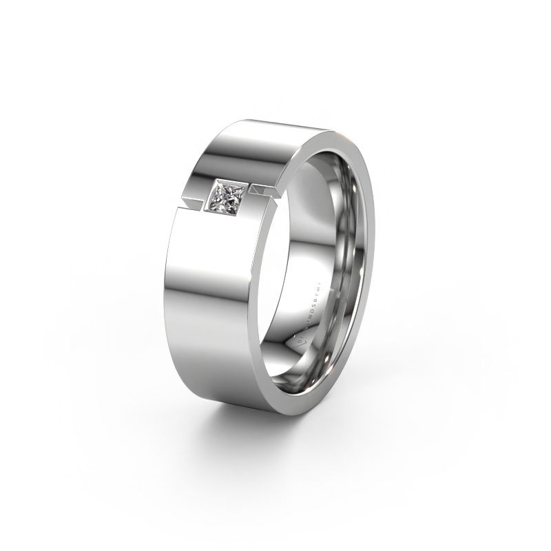Alliance WH2042P 950 platine zircone ±7 x 2,4 mm
