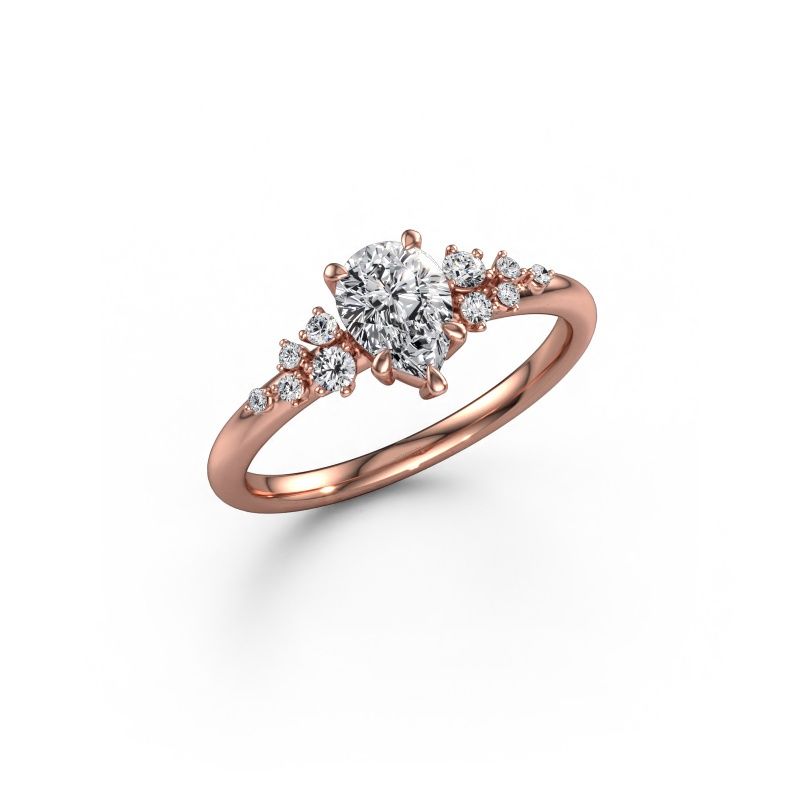 Ring Royce PER 585 rose gold lab grown diamond 0.783 crt