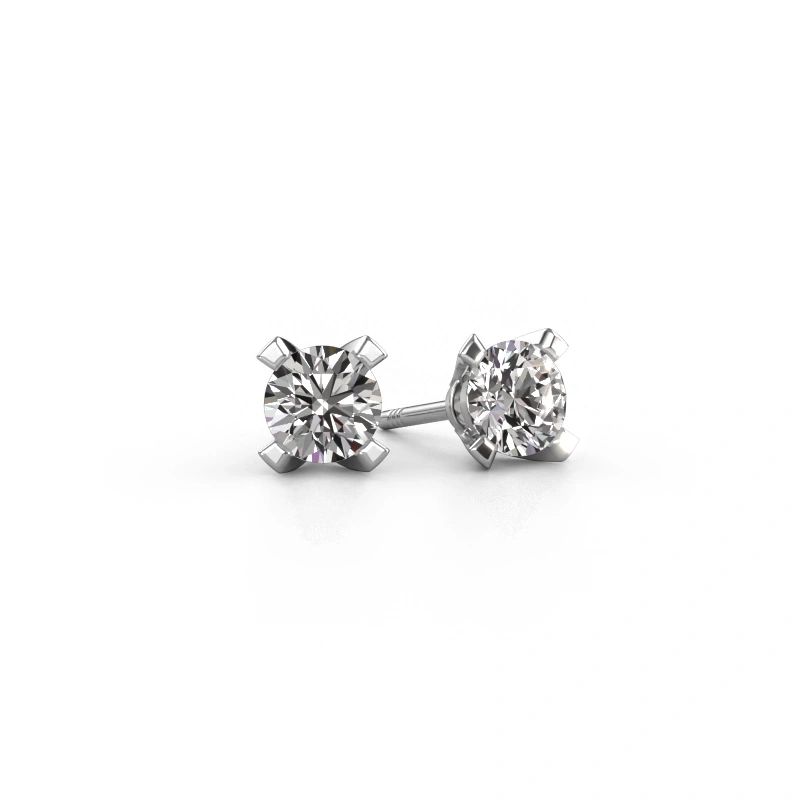 Ohrsteckers Isa 950 Platin Diamant 0.50 crt